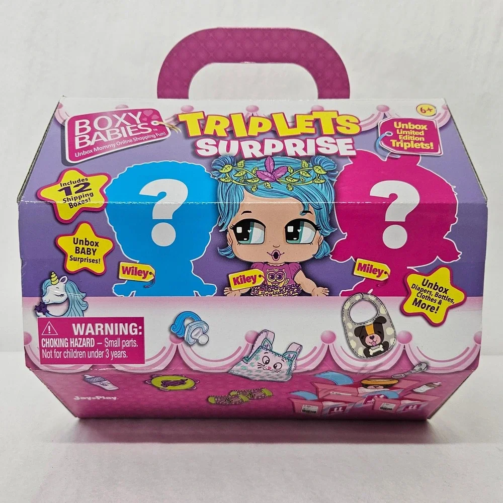 Boxy‎ Babies Triplets Surprise Limited Edition Mystery Unboxing Set Jay@Play